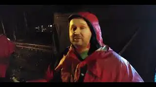 Ruda Śląska, Górnicza blokada torów na KWK Halemba.