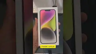 I PHONE 14 PLUS UNBOXING