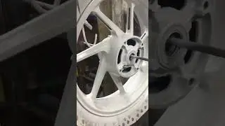 Repaint velg cbr 250 RR