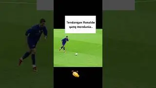 Ronaldo rocket kick| free kick #shorts 😱