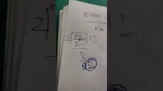 Even-Odd program theory