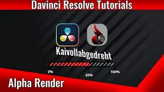 Extrem nützlich! DaVinci Resolve Fusion Composition mit Alpha Rendern