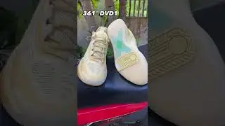361° DVD 1 versus 361° DVD1 SE #chinesebasketball #ballislife #sportsshoes #spencerdinwiddie