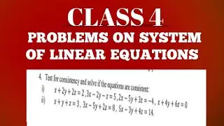 JNTUH B. Tech #1st year #1st Sem #Maths #consistancy  #Matrices #and #Matrices # symmetric # Echelon