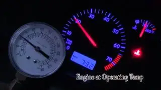 '99 Passat 1.8T AEB Oil Pressure Test