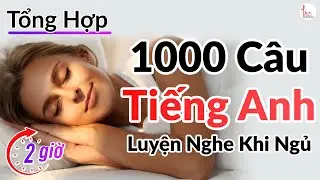 1000 Câu Tiếng Anh Luyện Nghe Tiếng Anh Khi Ngủ | Lizenglish