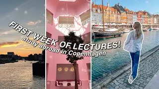 STARTING CLASSES! | study abroad in Copenhagen!