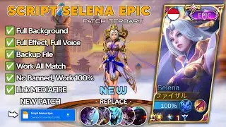 Script Skin Selena Thunder Flash No Password | Full Effect And Voice Patch Terbaru
