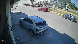 Se cae techo de iglesia en Cd. Madero, Tamaulipas (Vídeo completo)