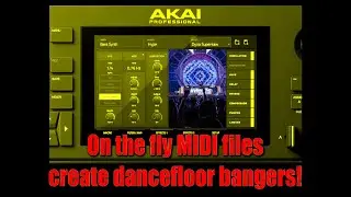 How to Convert and Load MIDI Files in Akai Force: Instant Techno