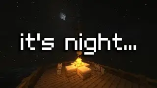 the moon is beautiful, isn't it?... minecraft music, fire & ambience