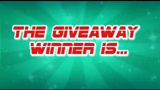 The Giveaway Winner Is...