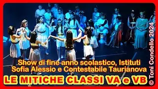 Le mitiche classi VA e VB Sofia Alessio-Contestabile di Taurianova - by Toni Condello