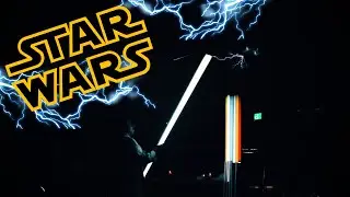 Star Wars Imperial March Played on Tesla Coil