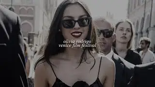 olivia rodrigo venice film festival clips