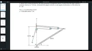 Chapter 5 Absolute Motion - Question 1 [In Persian]
