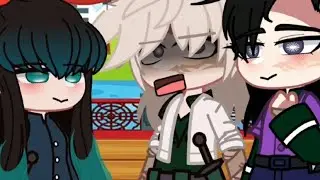 Muichiro tries to give Genya flowers {•} GenMui {•} Muichiro x Genya {•} FT. Sanemi {•} KNY Gacha