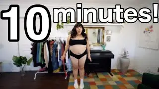 you have nothing to wear and ONLY 10 MINUTES. *watch this*