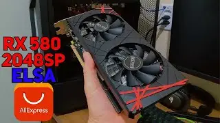 RX580 2048SP ELSA do ALIEXPRESS - Show !?!?