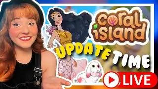 🔴 The BIGGEST Coral Island UPDATE is HERE 🪸| Coral Island Live Stream
