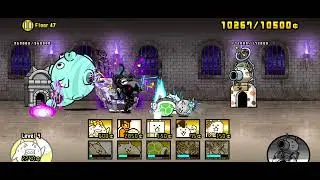 The Battle Cats - Heavenly Tower Floor 47 ft. Izanagi & Izanami (also brought some friends in it)