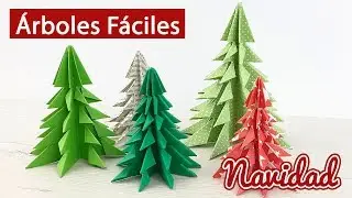 🎄 Paper Christmas tree easy crafts for Christmas