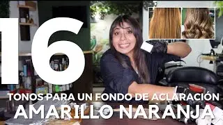 16 MANERAS DE MATIZAR UN AMARILLO NARANJA