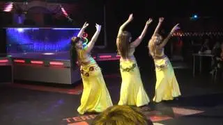 Performance of studio of the аrabian dance 