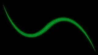 Photoshop Tutorial : How To Make Glowing Curved Lines