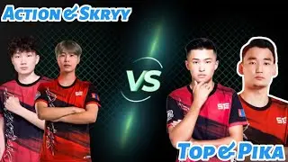 SteAction & SteSkry Vs SteTop & StePika 2v2 Gun Game | Pubg Mobile