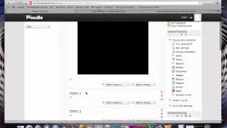 Adding a Video in Moodle