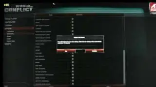 CROSSFIRE 2X ATI 5850 @1.0GHz Q9550 @4.0GHz WORLD IN CONFILCT BENCHMARK ALL MAXED 1920X1080 4XAA