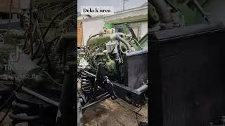 Unimog 406, engine test successful, coming up next: marriage cabin to frame
