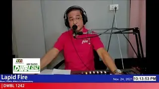PRESIDENTIABLES, KANYA-KANYANG PA-DRUG TEST! (LAPID FIRE, Nov 24, 2021)