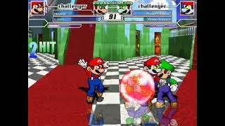MUGEN Mario Bros vs Robo Mario Bros + Mario vs Dr. Mario