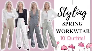 Workwear Outfit Ideas for Spring! 🌸