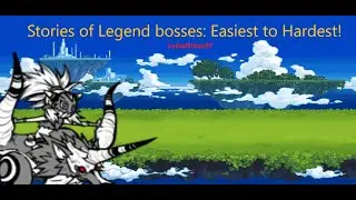The Battle Cats: Stories of Legend bosses ranked Easiest to Hardest!