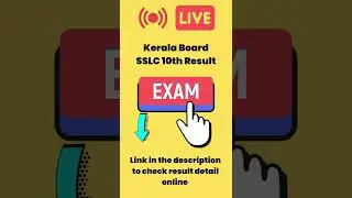 Kerala Board SSLC 10th Result 2022 Date and Time Announced Live Update Website Link 15 June 