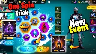 New Arctic Ring Event Free Fire | Arctic Blue Bundle 1 Spin Trick | Free Fire New Event 