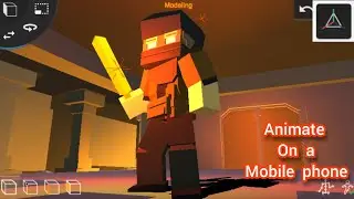 I Made a Minecraft animation with my phone : Animating time lapse