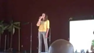 14 yr old Ivy Swain singing 