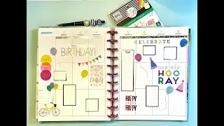 CELEBRATING MY BIRTHDAY WEEK IN MY CATCHALL PLANNER