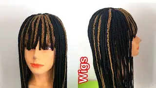 COMMENT FABRIQUER UNE PERRUQUE Avec ANCIENNES MÈCHES (une seconde vie à vos anciennes mèches)🌷💜