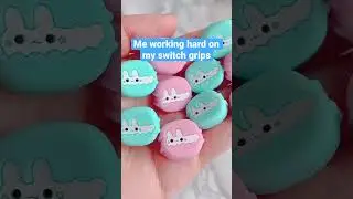 MacaBun switch grips 🫐🐰 