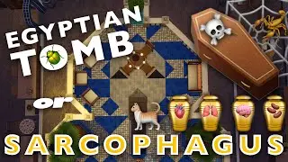 Giant Sarcophagus - Sims 4 Speedbuild of an Egyptian Tomb