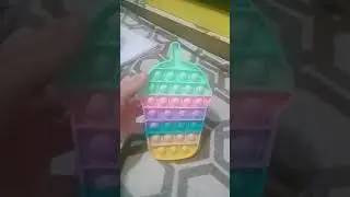 Asmr  pop it milkshak Fidget toy tik tok