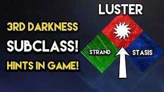 Destiny 2 - THE 3RD DARKNESS SUBCLASS! The Final Shape's Hint Found In Game