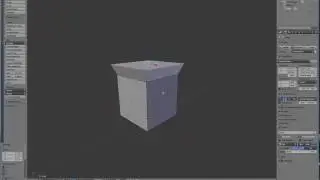 Using the extrude tool in Blender