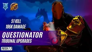 51 KILL 186K DAMAGE Questionator VII PALADINS COMPETITIVE (DIAMOND) TRIBUNAL UPGRADES