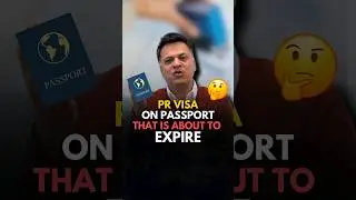 PR Visa on Passport that is about to expire?